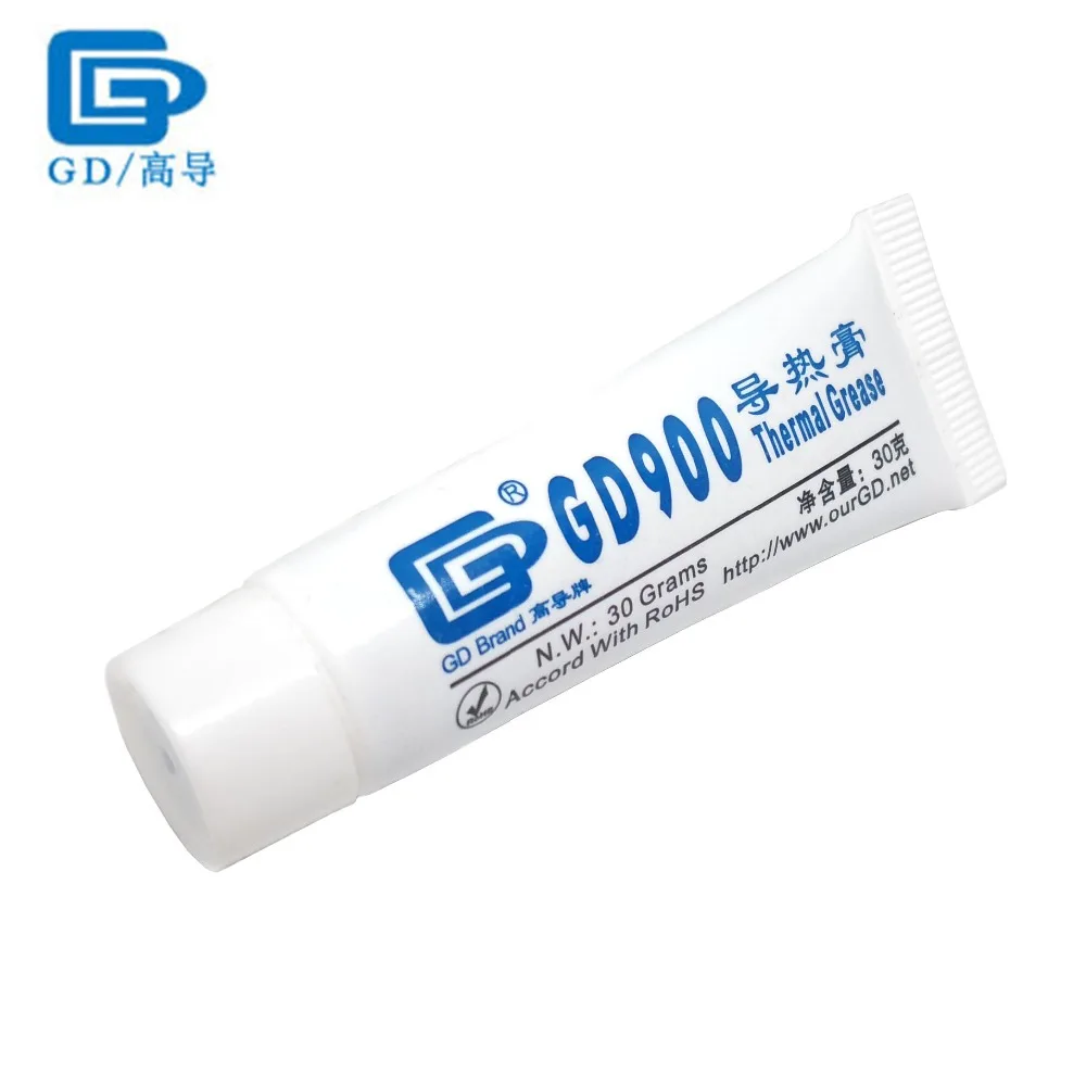 

GD900 Grey Thermal Grease Cooler Cooling For Desktop CPU processor High Thermal Conductivity