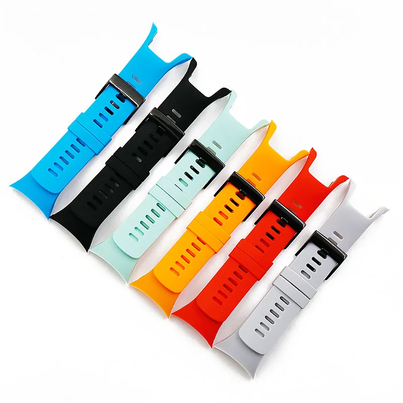 Watch accessories pin buckle silicone strap for SUUNTO Spartan cool running Trainer sports waterproof strap women men watch band