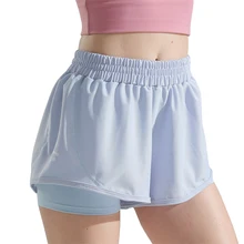 Женские летние наклейки Dri Fit легкие дышащие шорты для бега