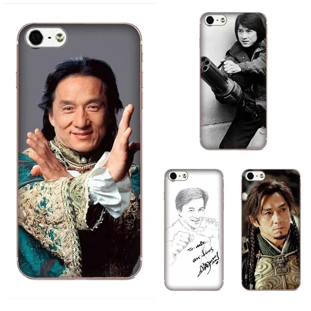 

For Samsung Galaxy Note 5 8 9 S3 S4 S5 S6 S7 S8 S9 S10 mini Edge Plus Lite Colorful Cute Phone Accessories Case Jackie Chan