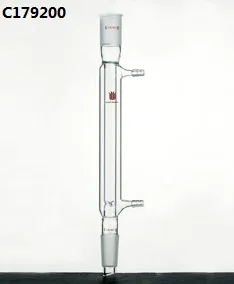 

C179200 Condenser, Distillation, Joints:19/22, Jacket Height:200mm, Column Overall Height:280mm, Hose connection:8mm