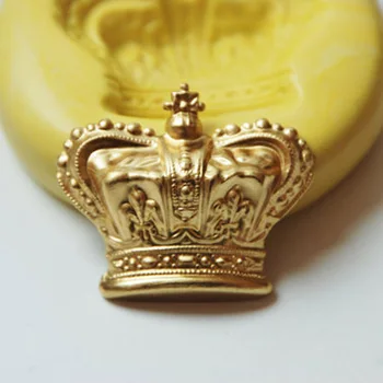 

royal crown silicone fandont mold crown Silica gel moulds crowns Chocolate molds crowns candy mould wedding silicone molds