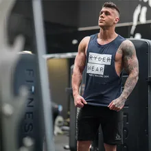 Мужские быстросохнущие жилеты рубашки для бега майка для тренажерного зала фитнес без рукавов футболки форма для гимнастики тренировки бега Спортивная майка для бега M-2XL