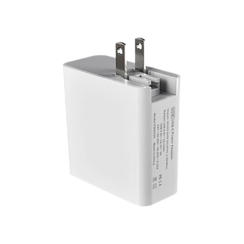 65 Вт US/EU/UK Быстрая зарядка быстрое зарядное устройство адаптер дорожное настенное зарядное устройство для MacBook/iPhone X/8 Plus Xiaomi USB-C портативное PD зарядное устройство