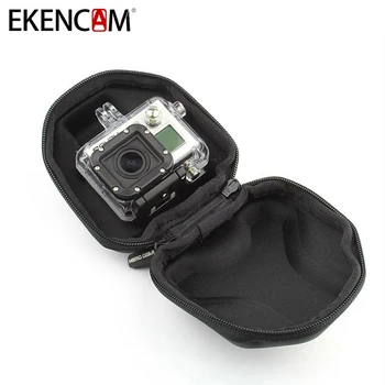 

EKENCAM Protable Waterproof Mini Box Camera Case for all Sports Camera for Gopro Hero 5 4 3 Session SJCAM SJ4000 Yi 4K EKEN h9r