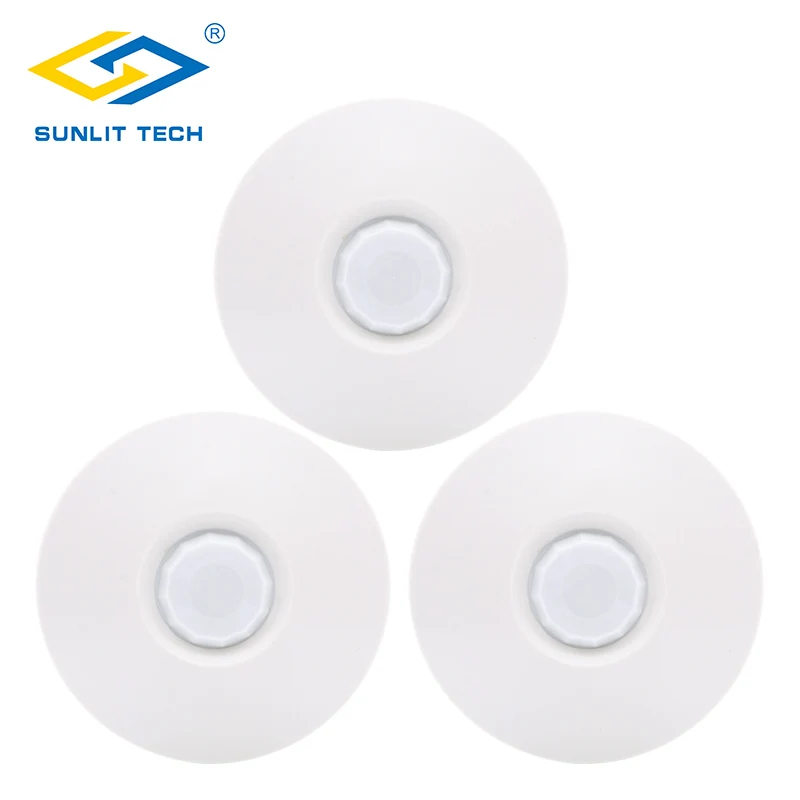 3pcs/Lot Wired 360 Degree Ceiling Mounted PIR Sensor Infrared Indoor Motion Detector for Burglar Alarm Home Security System |