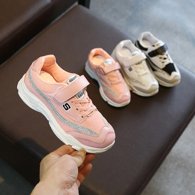 Zapatillas; сезон весна; модная детская обувь для детей Для мальчиков и девочек дышащие туфли из сетчатого материала; tenis Детские лофтеры для девочек chaussures de enfant