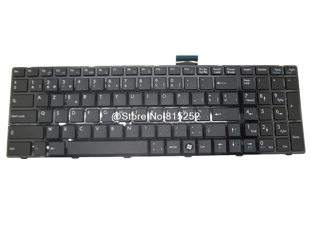 

Laptop Keyboard For MSI Turkey TR CR61 3M-009XTR/France FR 3M-054XFR/Russian RU 3M-006RU 007RU/Belgium 3M-025BE