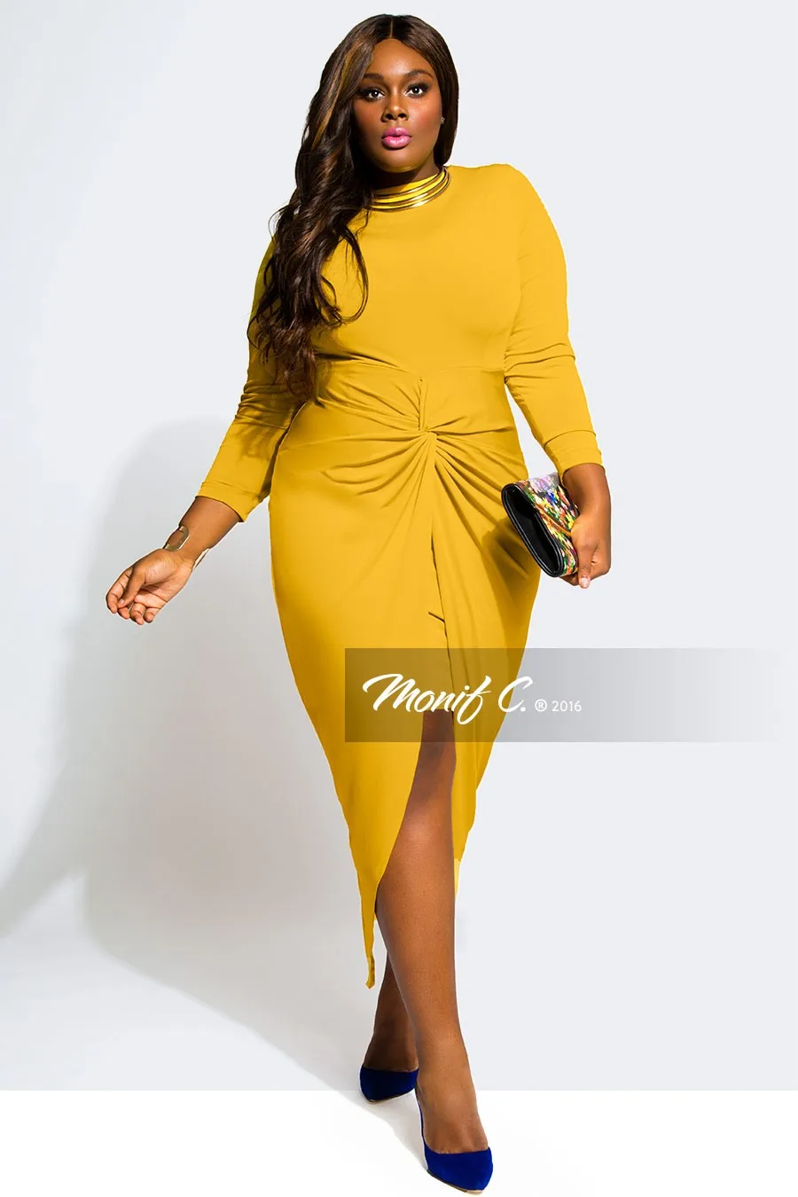 Mustard Yellow Plus Size Dress Store ...