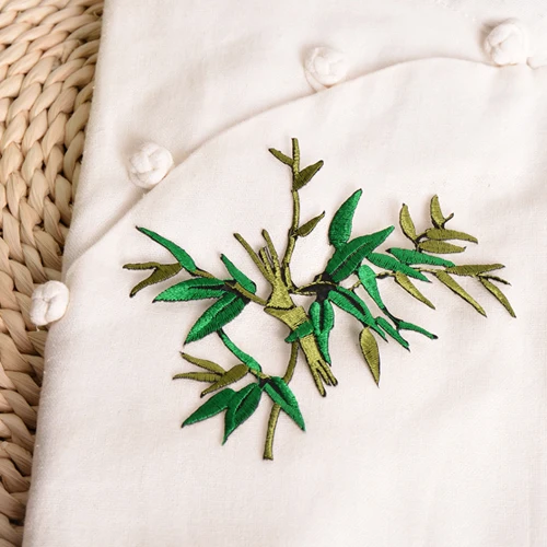 1 шт. бамбуковые нашивки для футболок/cheongsam DIY ремесленные Наклейки Аппликации для одежды декоративные аппликации - Цвет: 3