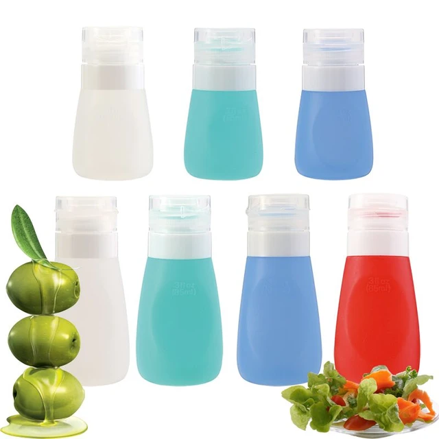 Salad Dressing Container With Easy Pour Out And Spill Proof Spout Salad  Dressing 310ml Kitchen Supply Spice Tools Kitchen Tools - AliExpress