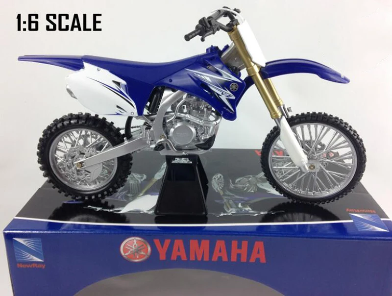 1:6 масштаб сплав YAMAHA мотоцикл, отлитый под давлением гоночные велосипеды дополнительный стоп-сигнал игрушки F экшн сцена для фигурок строительный дисплей