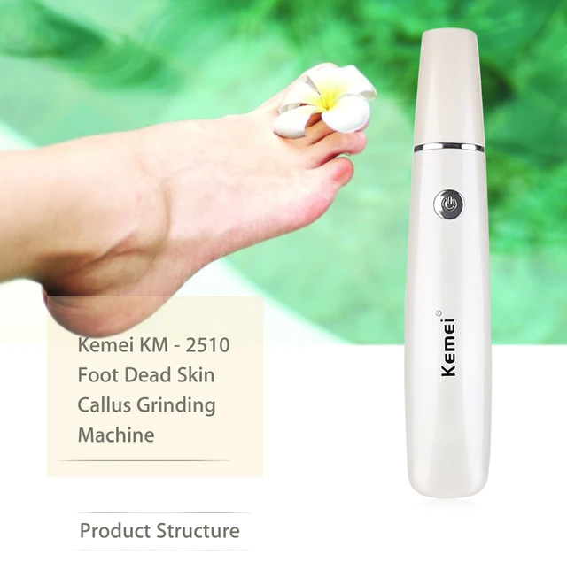Kemei KM 2510 Electric USB Cuticles Pusher Remover Foot Dead Skin
