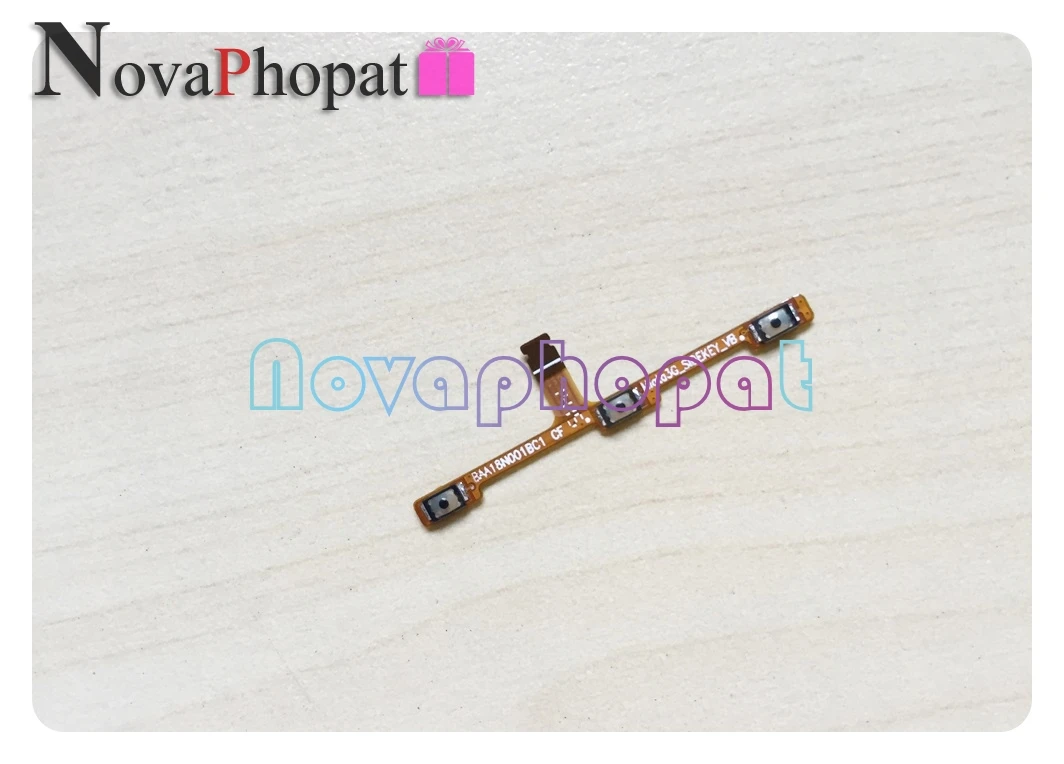Novaphopat для Alcatel One Touch Idol 2 Mini 6014 6014D 6014X OT6014 мощность вкл/выкл громкость вверх-вниз Кнопка переключения гибкий кабель 10 шт