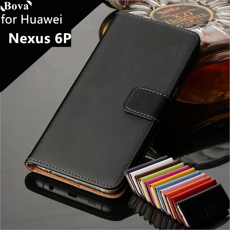 

Premium Pu Leather Flip Cover Huawei Nexus 6P Wallet case For Huawei Google Nexus 6P card holder holster phone shell GG
