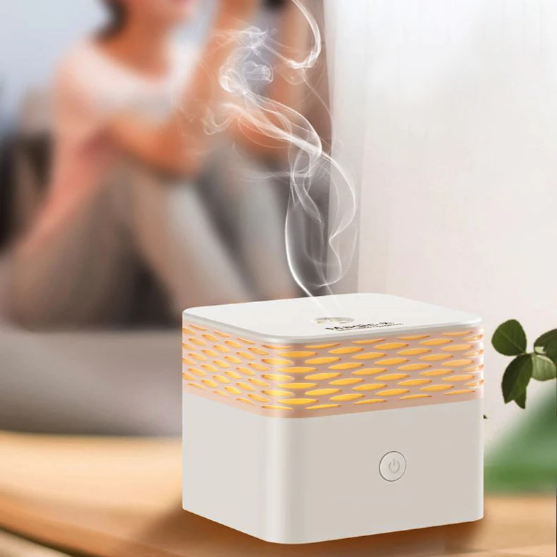 

JTH-059 120ml USB Aroma Essential Oil 5V Ultrasonic Romantic Warm Light Aromatherapy Difusor Humidifier For Home Office Car