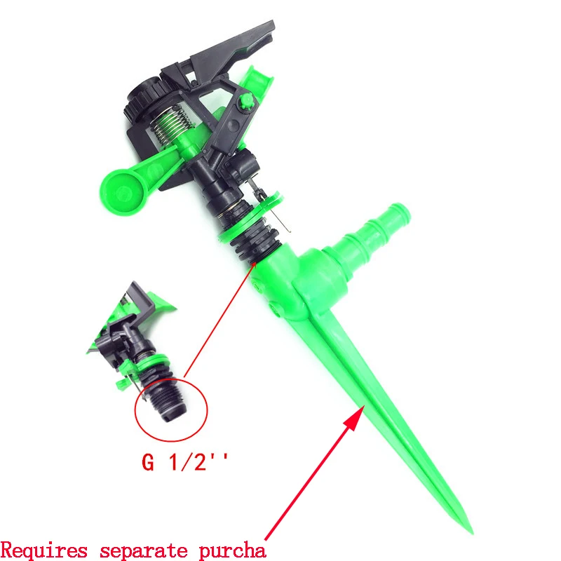 1pcs G1/2 " Adjustable Rocker Sprinkler Irrigation For Agriculture Garden Tools And Plant Vegetables Cooling System Components garden sprinkler plant waterer plants irrigation kits irrigation sprinklers irrigation fittings drip irrigation sprinklers garden irrigation nozzle garden dripper drip irrigation drip irrigation stakes irrigation faucet garden sprayer nozzles