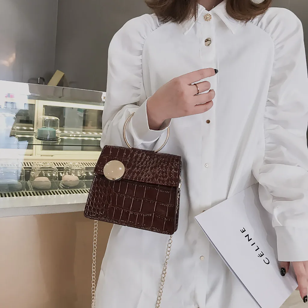 

xiniu bags for women New Small Square Bag Ladies Car Line Fashion Handbag Retro Shoulder bag Messenger bag Mobile Phone #4