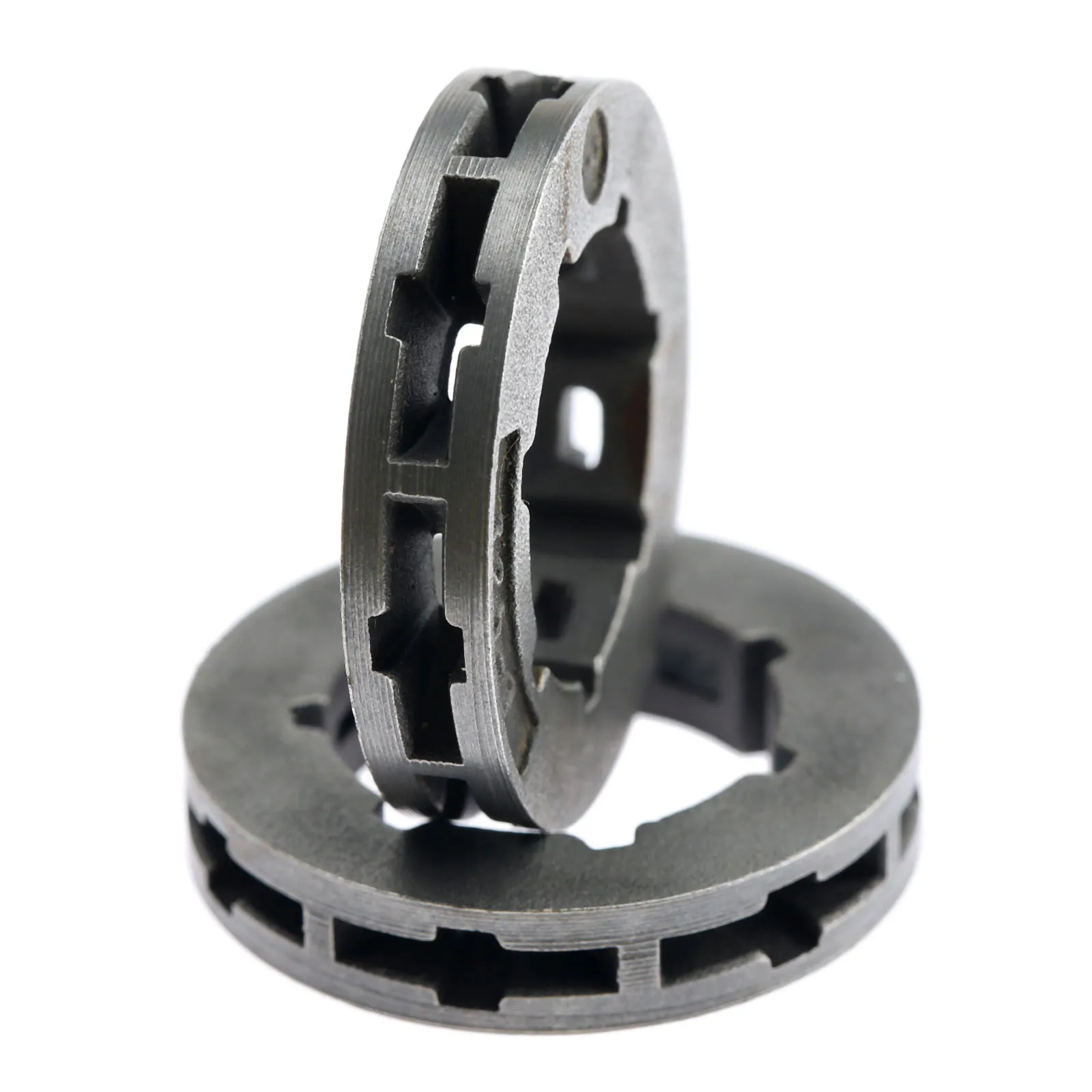 2Pcs Tool Parts Metal Chainsaw Spare Part Chain Saw Sprocket Rim Power