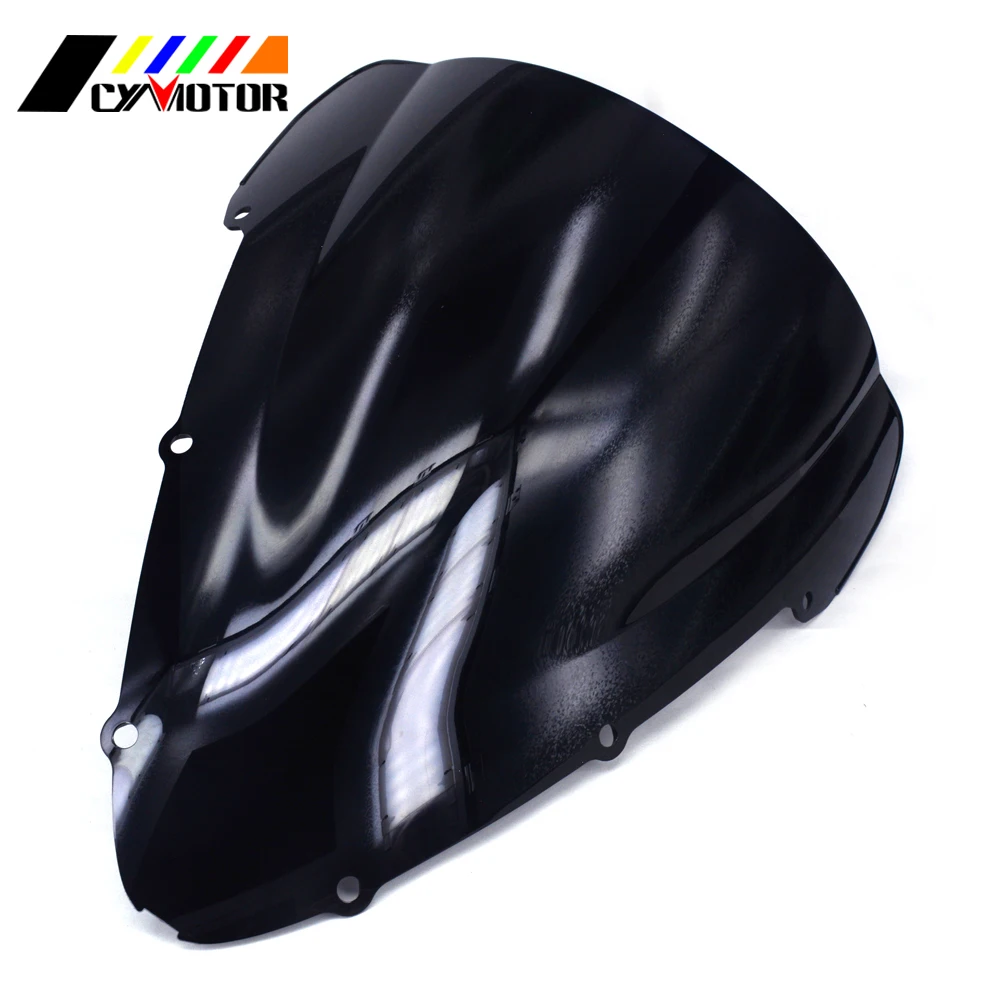 Мотоцикл Черный лобовое стекло обтекателя ветрового стекла для HONDA CBR600F4i CBR 600F4i 2001