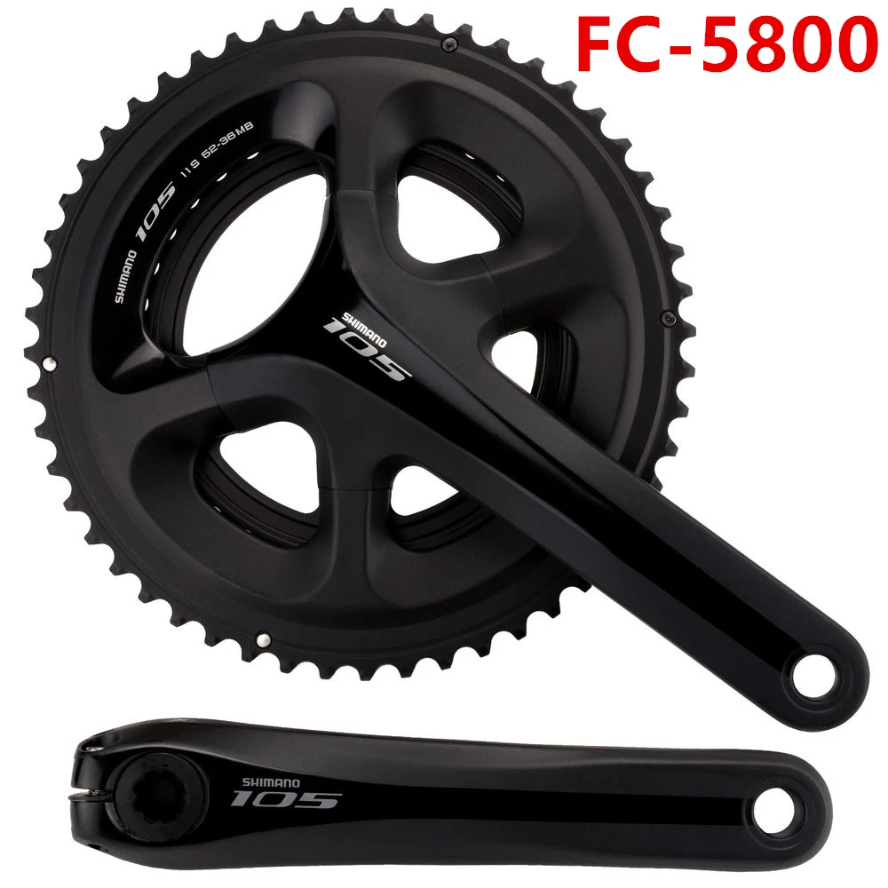 

shimano FC-5800 11s road bike chain wheel cycling bicycle crankset 105 R7000 HOLLOWTECH II CRANKSET 165MM 170MM 172.5MM 175MM