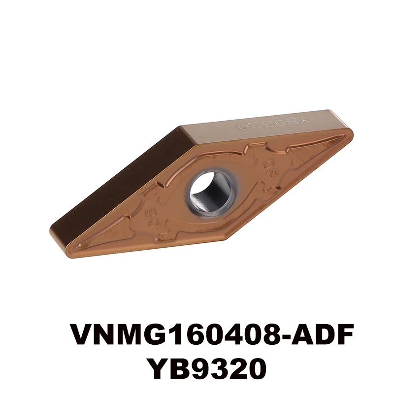 VNMG160408-ADF YB9320 для нержавеющей стали P тип материала твердосплавный токарный вставки ЧПУ пластина VNMG160408 VNMG 160408 VNMG332