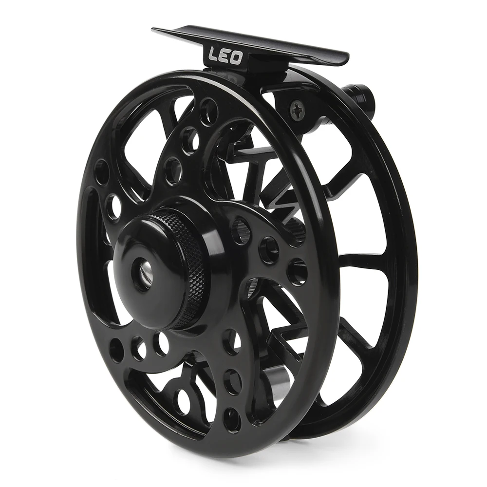 LEO Fly Fishing Reel Lake Alloy 2+1BB Ball Bearing Fishing Reels 3/4