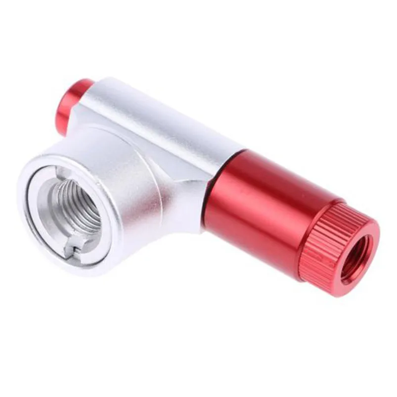 New Portable Bike Inflator Head Aluminum aloy Bicycle Tire Air CO2 Inflator Pump Valve Head Bicycle Accessories #4S27 (3)