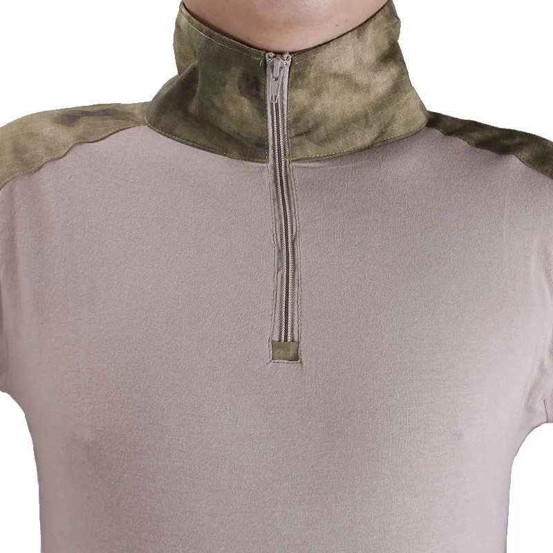 Тактические A-TACS BDU/FG рубашки Военная камуфляжная футболка Военная ролевая игра костюмы