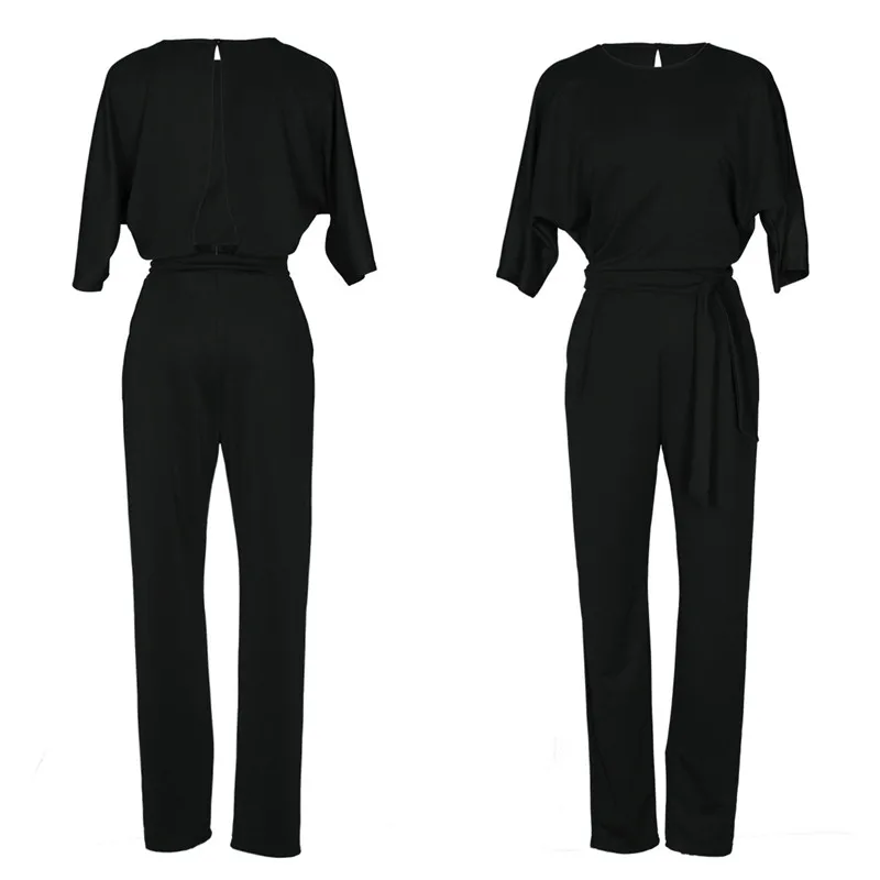 Elegant Jumpsuit Long Pants Women Rompers 2017 Spring Autumn Sexy (1)