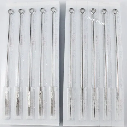 100PCS-Tattoo-Machine-Needle-Round-Liner-Shader-Magnum-MIX-LOT-MIXED-ASSORTED-Sterilize-Tattoo-Needles-3