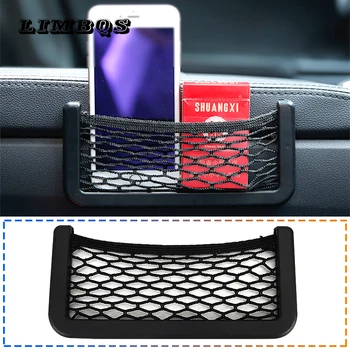 

Storage bag on the seat for Mercedes W213 W222 W204 W205 universal elastic flexible mesh back truck storage organizer net pocket