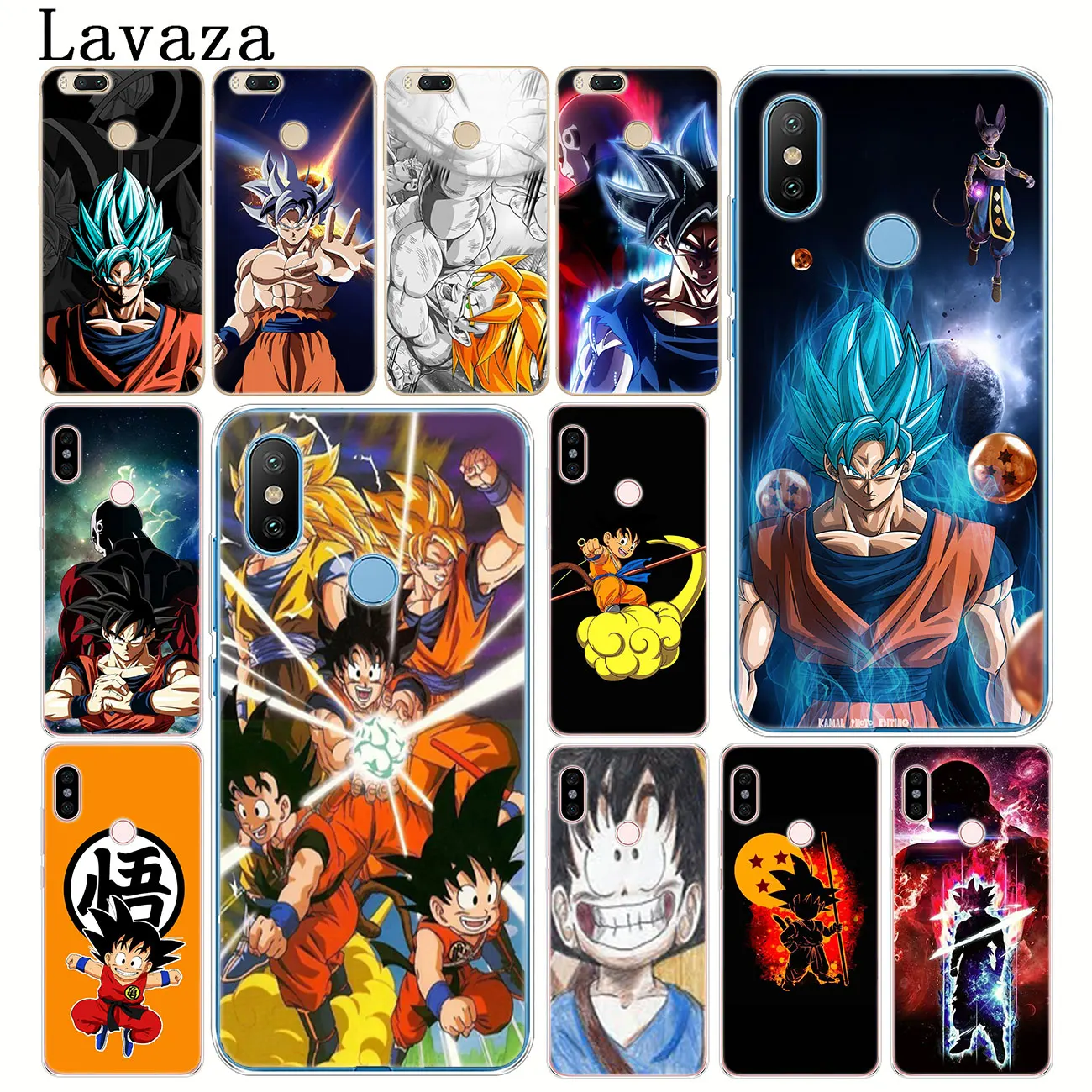 Жесткий чехол для телефона Lavaza DRAGON BALL Z Goku DBZ Xiaomi Redmi K30 K20 8A 7A 6A 5A Note 8 8T 7 5 6