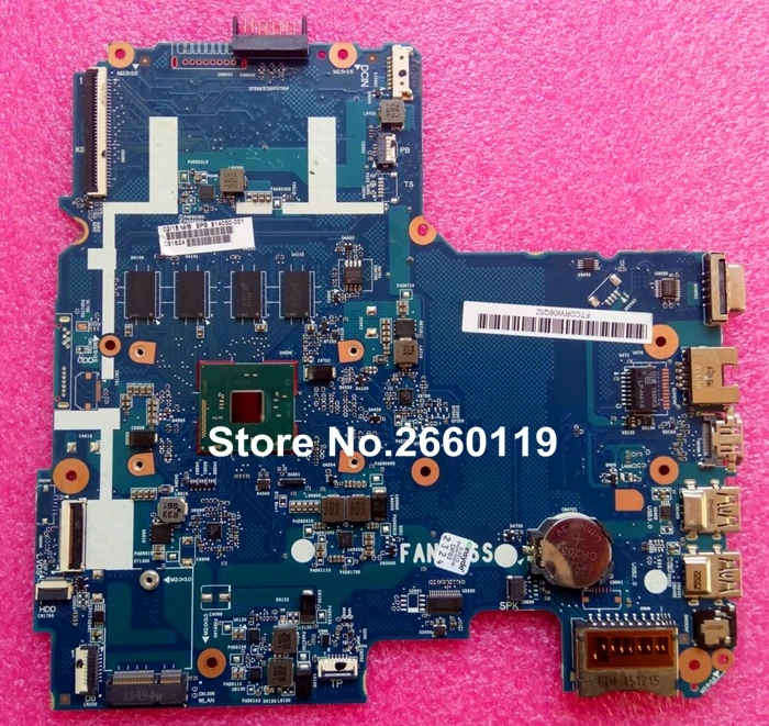 laptop motherboard for HP 14-AC 814050-001 6050A2730201-MB-A01 system mainboard, fully tested laptop motherboard for HP 14-AC 814050-001 6050A2730201-MB-A01 system mainboard, fully tested