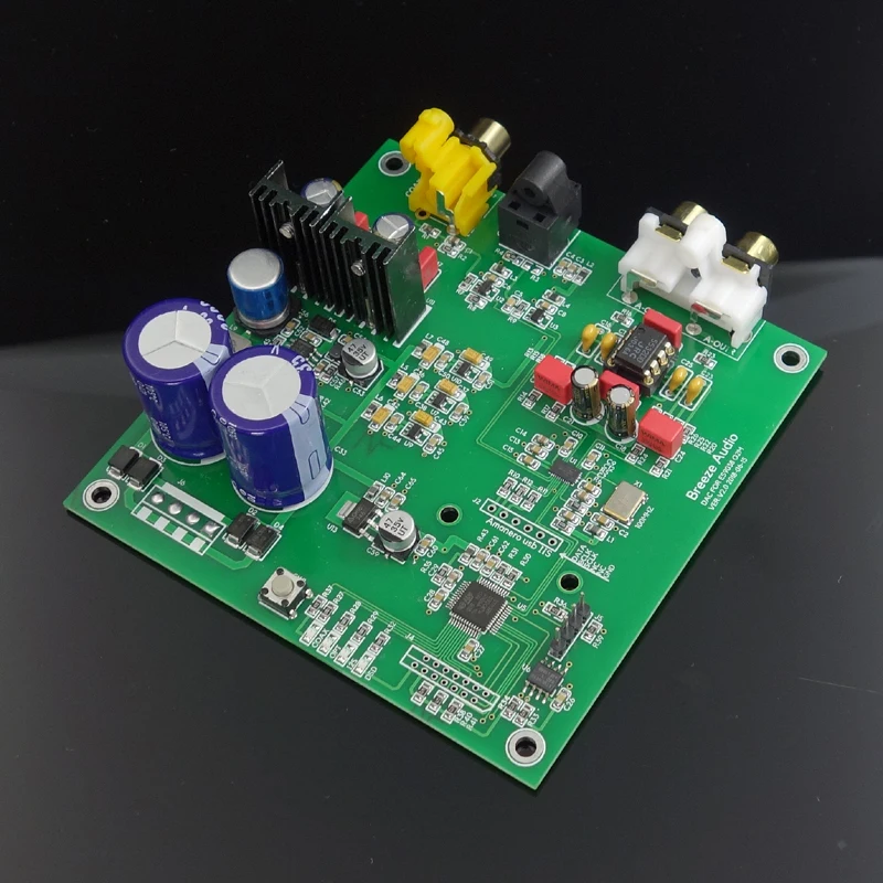 Q9038 Q2M Assemble Parts ES9038Q2M I2S DSD Fiber Coaxial Input Decoder Board DAC Audio Finished Board