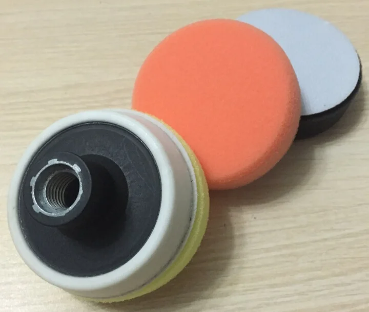3" inch backing pad and foam pads set for rotary polisher of spot