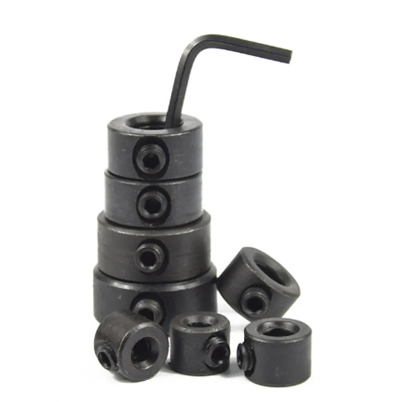 

8pcs 3-16mm Woodworking Drill Locator Drill Bit Depth Stop Collars Ring Positioner Drill Locator Wood Drill Bit Clamping Device