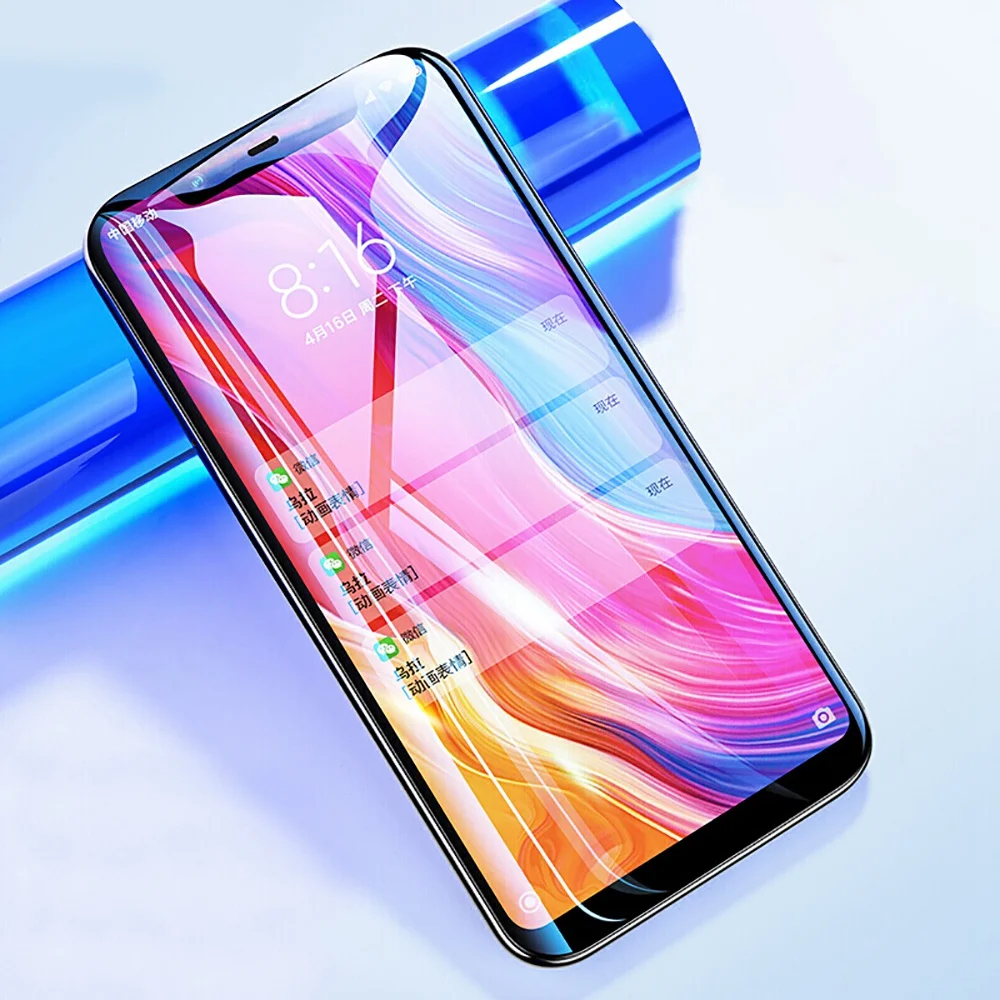 Защитное стекло TOMKAS 6D для Xiaomi Redmi 6A защиты экрана Mi A1 A2 6X 5 Plus Note Pro|Защитные стёкла и