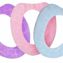 Sinland моющееся сиденье для унитаза теплое сиденье на унитаз Чехол подушки колодки 3 цвета