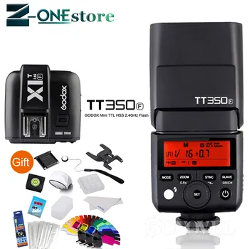 

Godox TT350F Flash Speedlite TTL HSS GN36 High Speed 1/8000S 2.4G Wireless X System + X1T-F Trigger Transmitter for Fuji