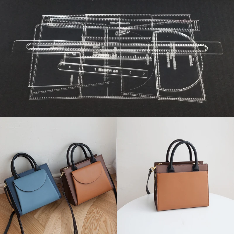 Handbag Acrylic Template Leather Pattern DIY Hobby Leathercraft Sewing Pattern Lady handbag Bag Acrylic Template Leather Pattern Tool Kit Handbag Acrylic Template Leather Pattern DIY Hobby Leathercraft Sewing Pattern Lady handbag Bag Acrylic Template Leather Pattern Tool Kit