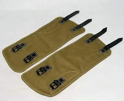 Militaria WWII WW2 German Army Leggings Puttee-GM010