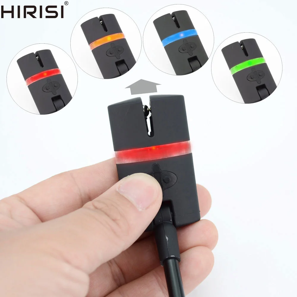 

Carp fishing alarm swinger with RGB LED color control Illuminated Bite Indicator for fishing bite alarms