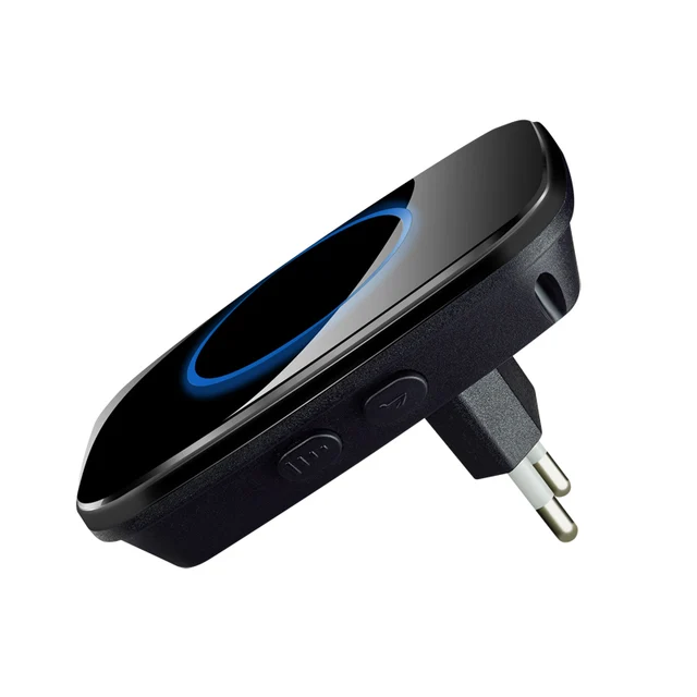 Wireless Doorbell NO battery Waterproof EU Plug led light 300m long range smart 433mhz 2