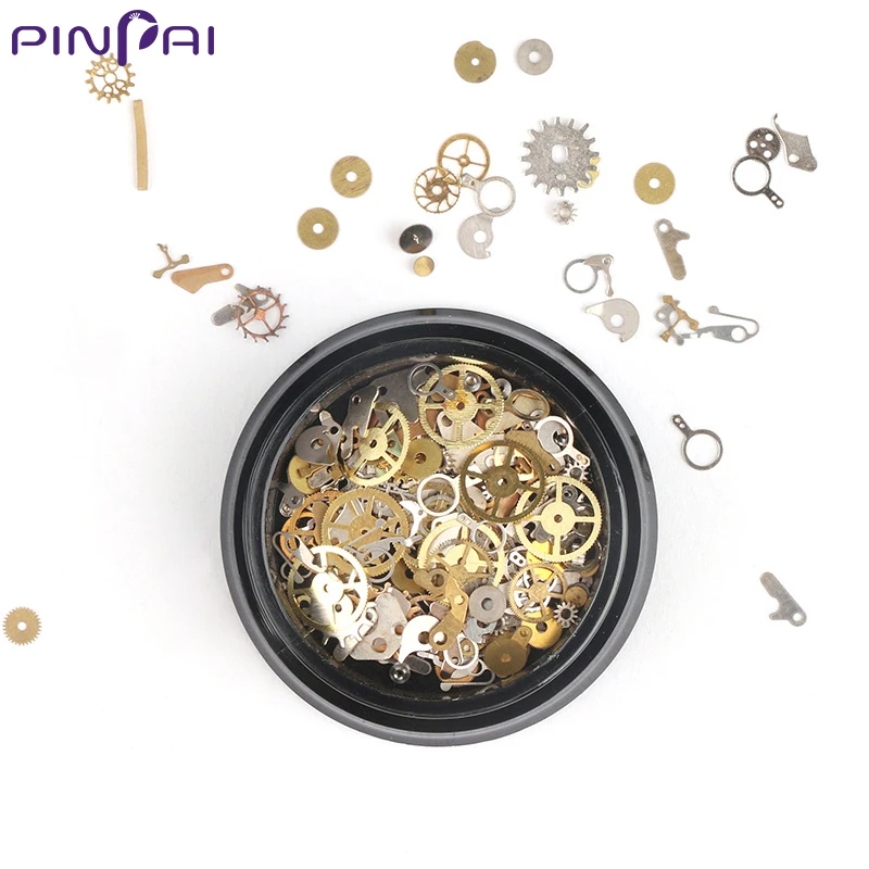 Винтажная Экипировка PinPai золотой и серебряный дизайн искусство ногтей