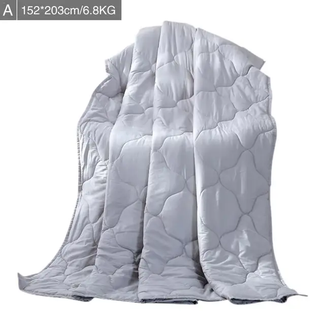 Gravity Weighted Blanket Anxiety Disorder Autism Sleep Aid Pressure