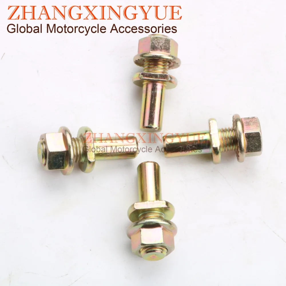 4PC/set Driven Sprocket Bolt Set for HONDA CG110 CG125 GL100 GL125 New 90128-391-000 / 90308-382-670
