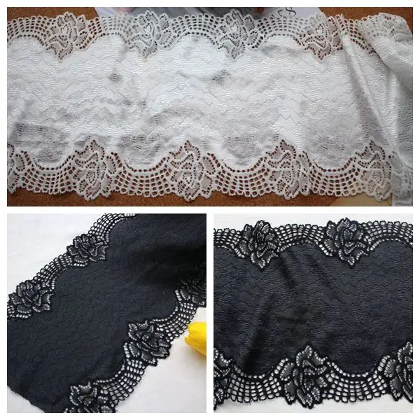 

Export thick stretch lace accessories Wide 19CM handmade DIY apparel underwear tube top skirt stitching