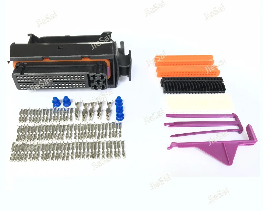 

81 Way ECU Automotive Connector Tyco 1J0906385C 1J0 906 385C 368376-1 368389-1 368382-1 Wiring Auto Plug 1J0906385C 1J0 906 385C
