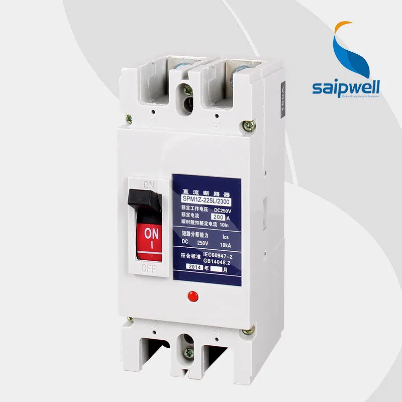 

2P DC250V Moulded Case Circuit Breaker/ MCCB for Power Protection (SPMIZ-225 )